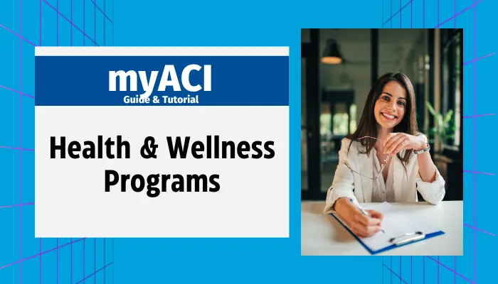 Health and Wellness Programs