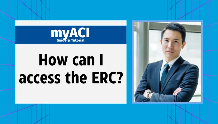 How can I access the ERC?